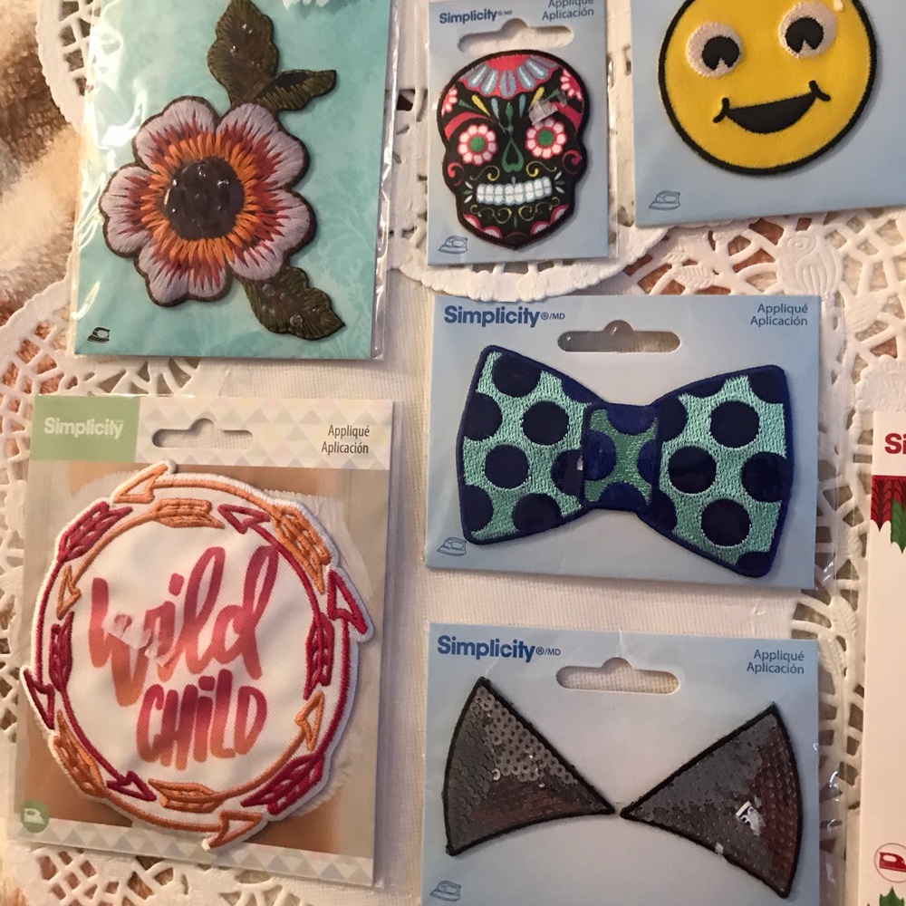 Colorful Iron-On Patch Set - Picture 6 of 9